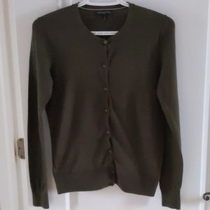 Long sleeve Cardigan Olive Green